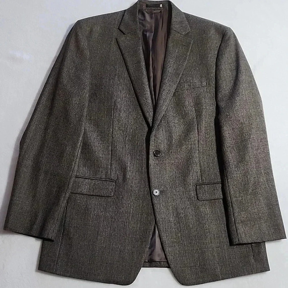Men's Lauren Ralph Lauren Sports Coat , Tweed, Brown, Size 42L, Pre-Owned - Picture 1 of 10